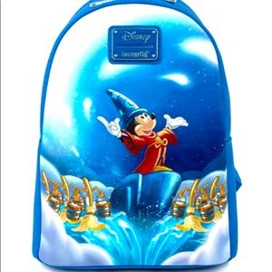 Loungefly Sorcerer Mickey Fantasia 80th Backpack